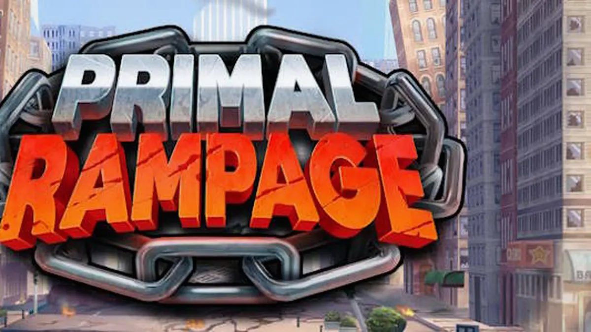 O guardião Korrak em uma cena épica da selva em Primal Rampage