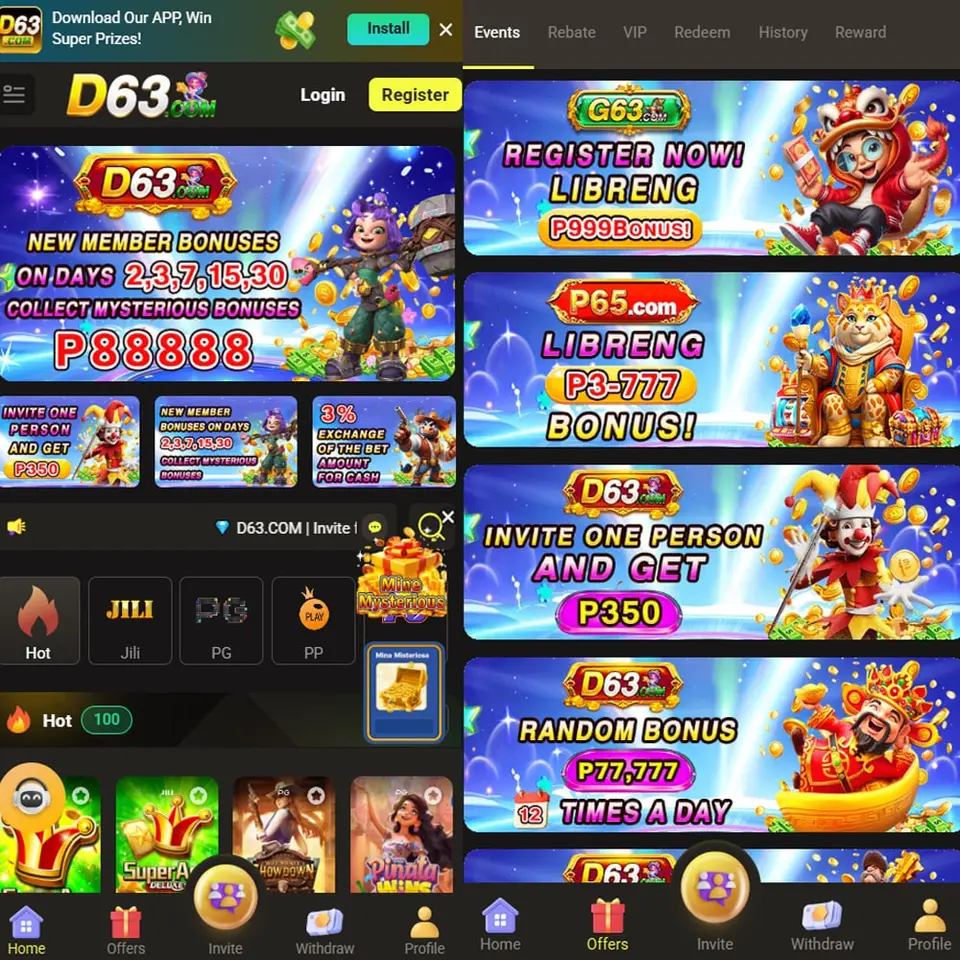 D63 Login Oficial 2026 Aplikasi